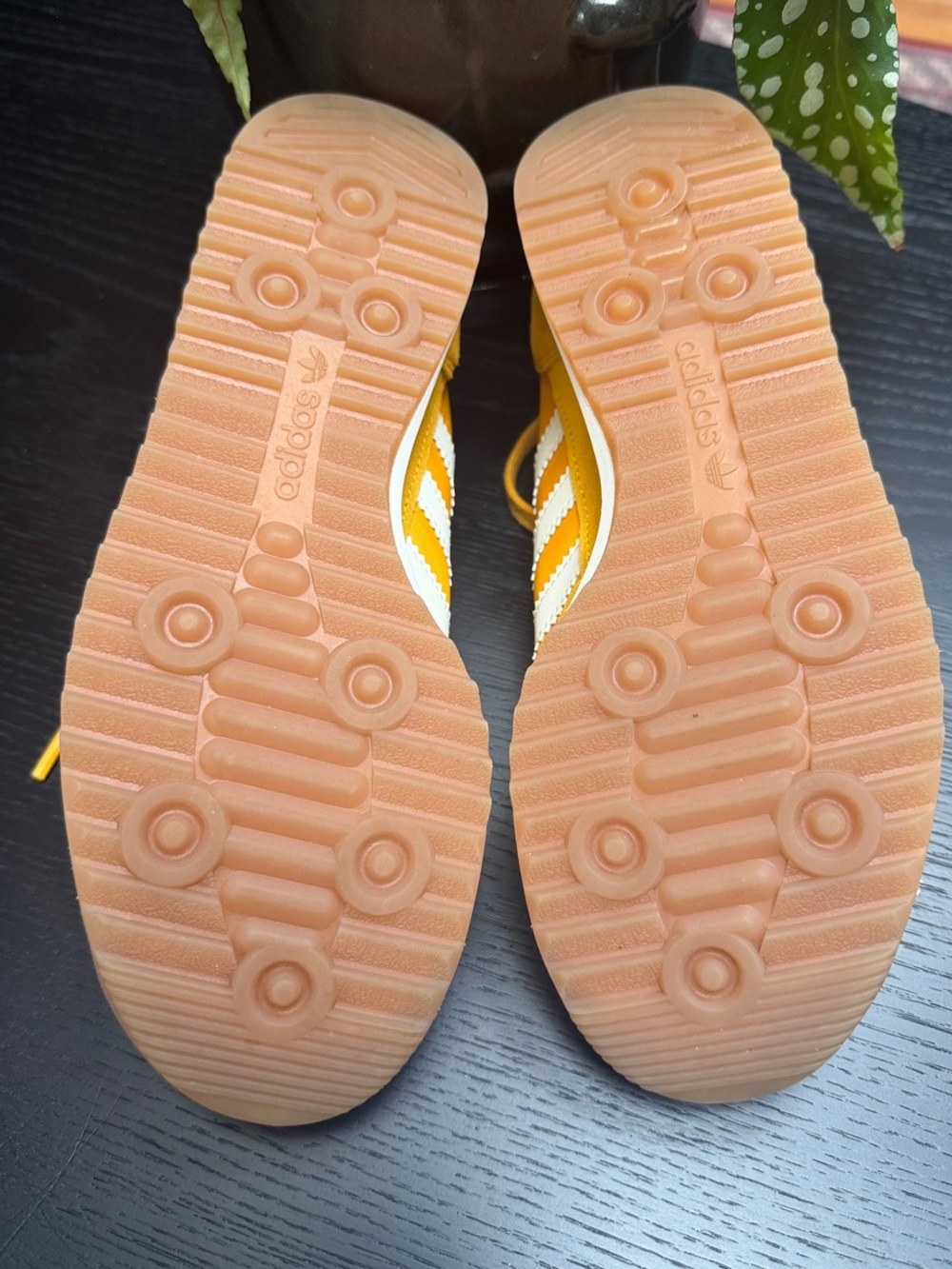 Adidas SL 72 Men's/Women’s Bright Orange Sneakers with White Stripes - Picture 5 of 6